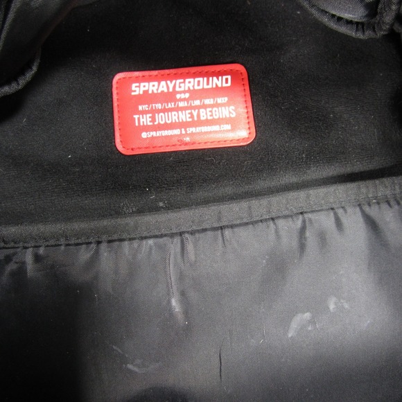 Sprayground Zen Tang Backpack Unisex OS Black Yin Yang School Laptop Bag Durable - Picture 11 of 14